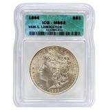 1896 U.S. Morgan Silver Dollar ICG MS 63 VAM-1