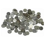 $10 Face Value Of Mixed Date 90% Silver Washington