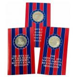 Lot Of Three The Lincoln Mint 1973 Bicentennial St