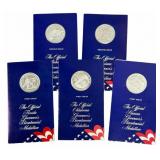 Lot Of Five The Lincoln Mint Governor's Bicentenni