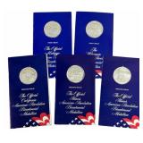 Lot Of Five The Lincoln Mint American Revolution B