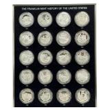 20 Piece Franklin Mint History Of The United State