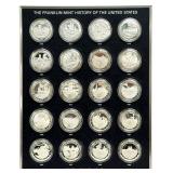 20 Piece Franklin Mint History Of The United State
