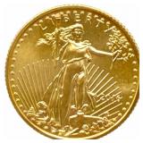 2016 United States $5 American Eagle 1/10th Ounce