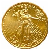 2016 United States $5 American Eagle 1/10th Ounce
