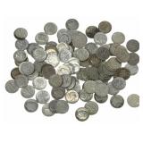 $10 Face Value Of Mixed Date 90% Silver Roosevelt