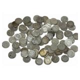 $10 Face Value Of Mixed Date 90% Silver Roosevelt