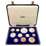 Rare 1954 Elizabeth II South Africa 11-Coin Proof