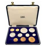 Rare 1952 George VI South Africa 11-Coin Proof Set