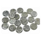 $10 Face Value Of 1964 90% Silver Kennedy Half Dol