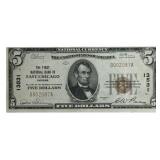 Series 1929 United States $5 The First National Ba