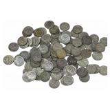 $10 Face Value Of Mixed Date 90% Silver Roosevelt