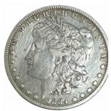 1884-S United States Morgan Silver Dollar