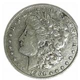 1901 United States Morgan Silver Dollar