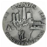 1968 Medallic Art Co. Illinois Sesquicentennial 4.