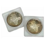 (2) 1968 State Industries Illinois Sesquicentennia