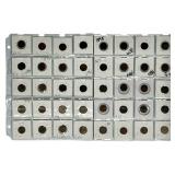 40 Piece 1859-1907 Mixed Date United States Indian