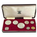 1966 Bahamas 8-Coin Uncirculated Set 2.8721 Ounces