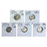 1930, 1930-S, 1931, 1931-D, & 1931-S Better Grade