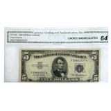 Series Of 1953 United States $5 Silver Certificate