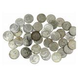 $20 Face Value Of Mixed Date 40% Silver Kennedy Ha