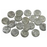 $10 Face Value Of 1964-D 90% Silver Kennedy Half D