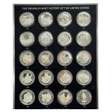 20 Piece Franklin Mint History Of The United State