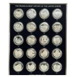 20 Piece Franklin Mint History Of The United State