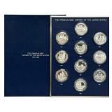 10 Pc. Franklin Mint History Of The United States