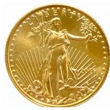 2016 United States $5 American Eagle 1/10th Ounce