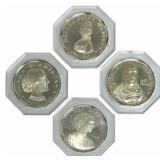 (4) 1967 Franklin Mint Society For The Commemorati