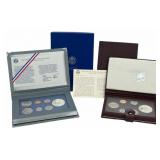 1984 & 1986 United States Mint Prestige Proof Sets