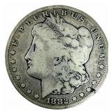 1882-CC United States Morgan Silver Dollar