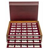 Franklin Mint The 100 Greatest Americans Silver In