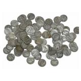 $10 Face Value Of Mixed Date 90% Silver Mercury Di