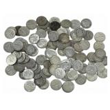 $10 Face Value Of Mixed Date 90% Silver Roosevelt