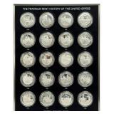 20 Piece Franklin Mint History Of The United State