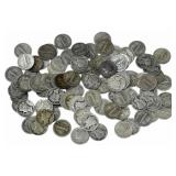 $10 Face Value Of Mixed Date 90% Silver Mercury Di