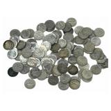 $10 Face Value Of Mixed Date 90% Silver Roosevelt