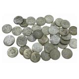 $20 Face Value Of Mixed Date 40% Silver Kennedy Ha