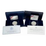 U.S. Mint 1992 White House & 2002 U.S. Military Ac
