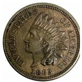 High Grade United States 1863 Copper-Nickel Indian