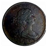 1806 United States Draped Bust Half Cent