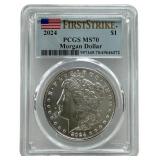 2024 United States Morgan Silver Dollar PCGS MS 70