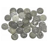 $10 Face Value Of Mixed Date 90% Silver Washington