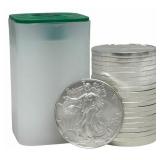 Roll Of Twenty 2021 United States Silver American
