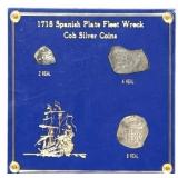 1715 Spanish Plate Fleet Wreck Cob Silver Coins