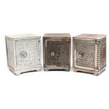 (3) Wing Manufacturing Co. The Home Bank Cast Iron