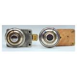 2 Safe Combination Dial Lock Mechanisms