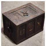 Cast Iron Strongbox Safe